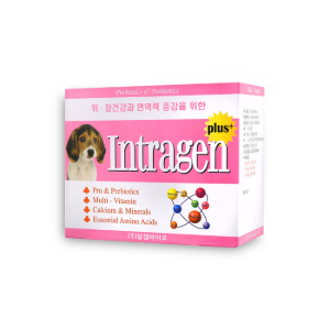 인트라젠 플러스 2g 30포 강아지 고양이 종합영양제 유산균