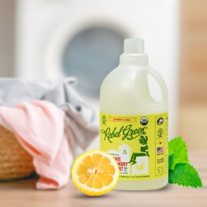 레벨그린 유기농 세탁세제 1.893L (페퍼민트&amp;레몬)
