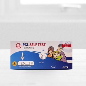 PCL 피씨엘 코로나19 타액 항원 자가 진단 검사 키트 2개입 테스트기